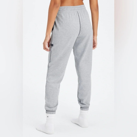 FABLETICS NWOT Go To Waffle Sweatpant in Classic Gray Heather Pewter - Picture 2 of 11
